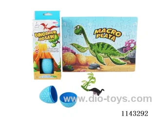 8 Mixed Dinosaur Egg Puzzles