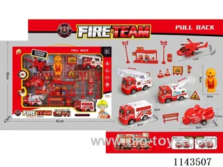 pull back Fire Fighting Combination Set