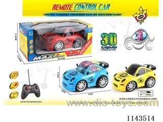 4ch rc car with 3D lights included battery