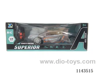 1:16 4ch rc car with light included battery