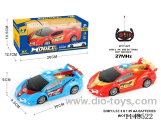 1:20 4ch rc car with 3D lights not included battery