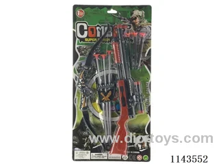 Gun +bow and arrow