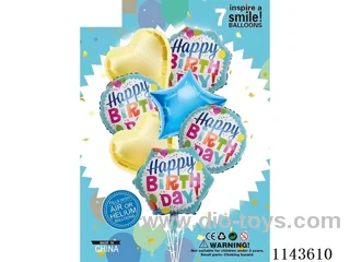 English Happy Birthday Set(7PCS)