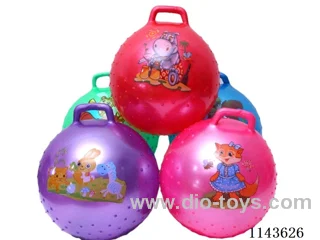 Inflatable 55CM Various handle massage ball