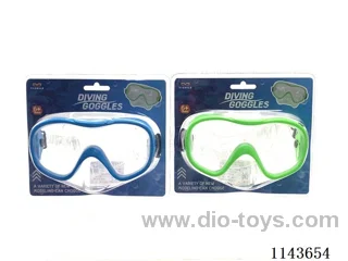 Professional diving goggles, waterproof (double blister)