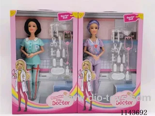 11.5 inch 9 joints solid body Barbie 2 models mixed