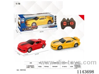 1:18 4ch RC Car Bumblebee (Forward Lights)not included battery
