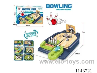 Sport catapult bowling table