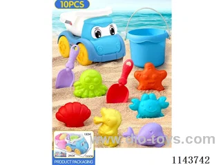 Beach Toys Mesh Bag 10pcs