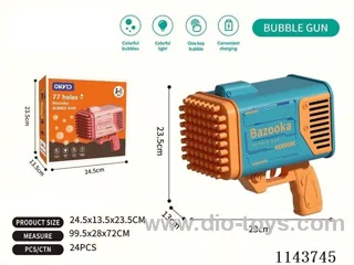 77 Holes Bubble Gun - Blue