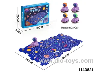 Electric Space Puzzle Railcar
