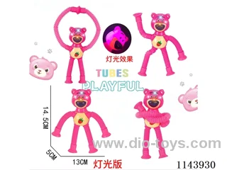 Decompression Retractable Pink Bear