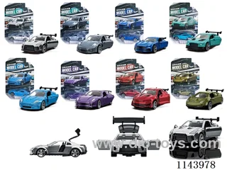 1:60 pull back alloy car