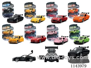 1:60 pull back alloy car