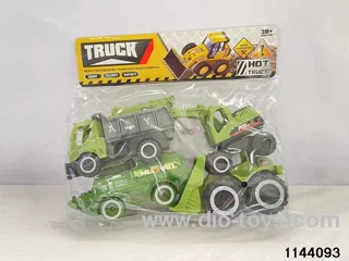 Skidding construction vehicle