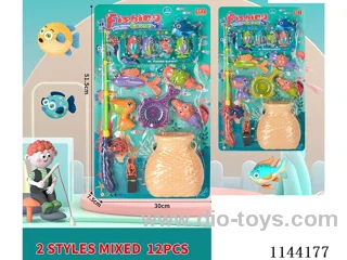 fishing toys(12 PCS）