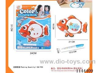 Doodle colour changing water canvas + brushes
