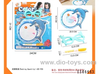 Doodle Colour Changing Water Canvas + Glasses Set