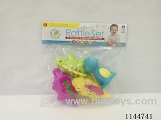 Soft plastic dinosaurs 4pcs