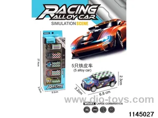 6.8cm pull back car set