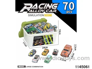 Pull Back Metal Cart (70PCS)