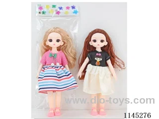 9’ 23cm 15 jointed solid 3D dolls two mixes