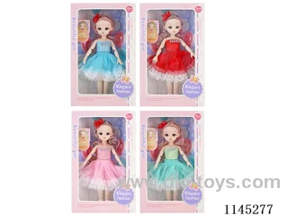 12’ 30cm 23 jointed 3D dolls mixed bag