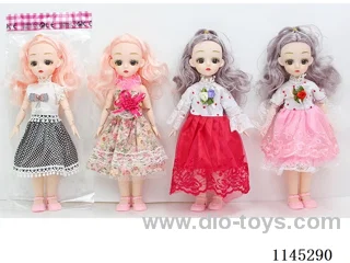 12’ 30cm 21 jointed 3D doll mixed bag