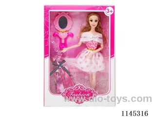 11.5’ 11 jointed solid Barbie dress up