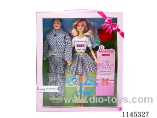 Male Empty Female Solid 9 Joints 11.5’ Barbie Couple Dress Up