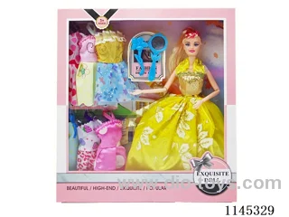 11.5 inch 9 joints solid Barbie