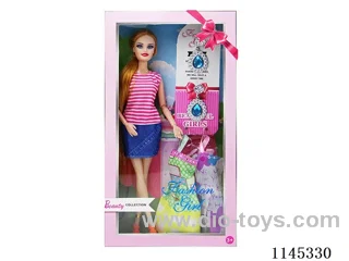 11.5’ Bigfoot 9 jointed solid Barbie dress up