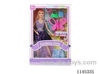 11.5’ Solid 9 Jointed Barbie with Big Feet