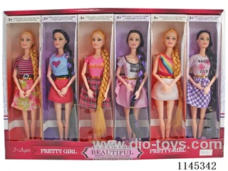 11.5’ 30cm 11 Jointed Solid Barbie (Pack of 12)