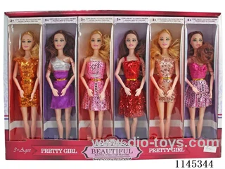 11.5’ 30cm 11 Jointed Solid Barbie (Pack of 12)