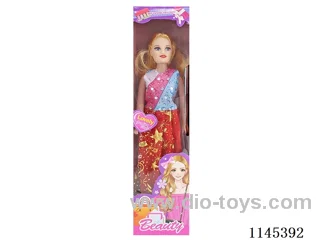 11.5’ 27cm 5 joints empty body colour print eye Barbie