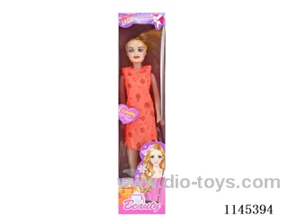 11.5’ 27cm 5 jointed empty body colour print eye barbie