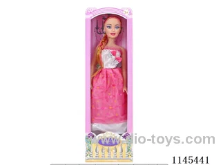 22’ 55cm 5 jointed empty body with colour print eyes musical Barbie