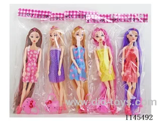 11 joints solid 3D real eye dolls mixed bag with heiio kitty bag