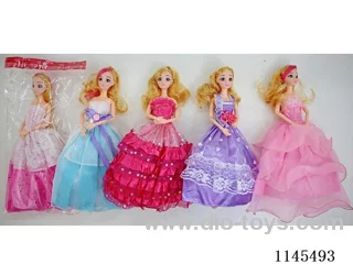 11 Joints 3D Real Eyes Wedding Barbie Mixed Set