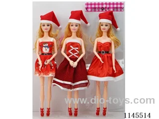 11.5’ 11 Jointed Solid Christmas Princess 3 Assorted