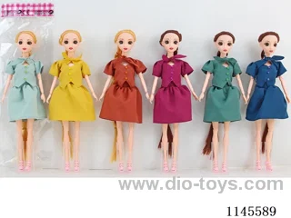 11.5’ 30cm 13 joints 3D Solid Eyes Barbie Assortment