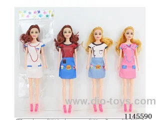 11.5’ 30cm 11 jointed solid colourful eye Barbie assortment