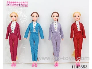 11.5’ 30cm 11 joints solid body 3D real eye Barbie assortment