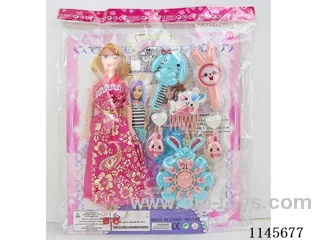 11’ 26cm 5 joints empty body colour print eye Barbie + accessories