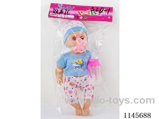 12 inch empty body male crying crawling baby doll double voice IC with bottle [clothes mixed colours mix models