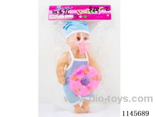 12 inch empty male crying crawling doll doll double voice IC with swimming ring [clothes mixed colours mixed models