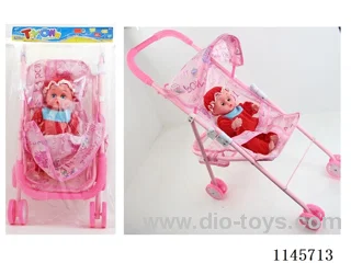 14 inch doll with dismantling iron car