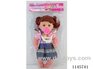 14’ 28cm Empty Body Doll + Stethoscope + Pacifier Quad IC
