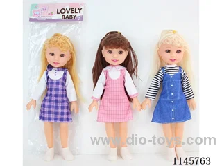14 inch 33 cm 5 joints empty body doll + IC (AG13 * 2) three mixed